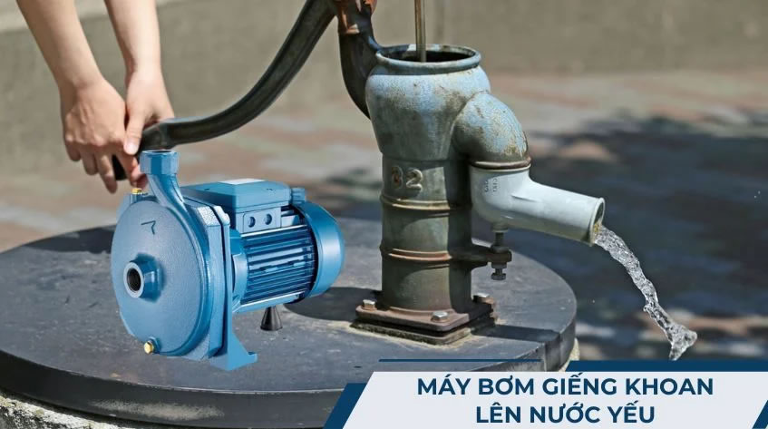 Bơm nước giếng khoan gia đình Vinh Nghệ An